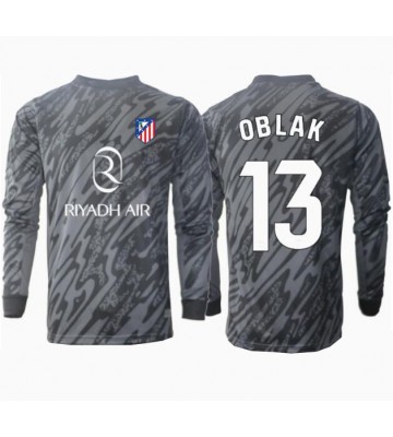 Atletico Madrid Jan Oblak #13 Målvakt Hemmatröja 2024-25 Långärmad